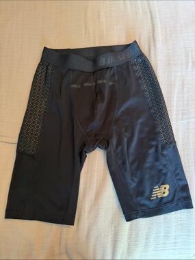 New Balance Baseball Men’s Black Performance Compression/ Sliding Shorts